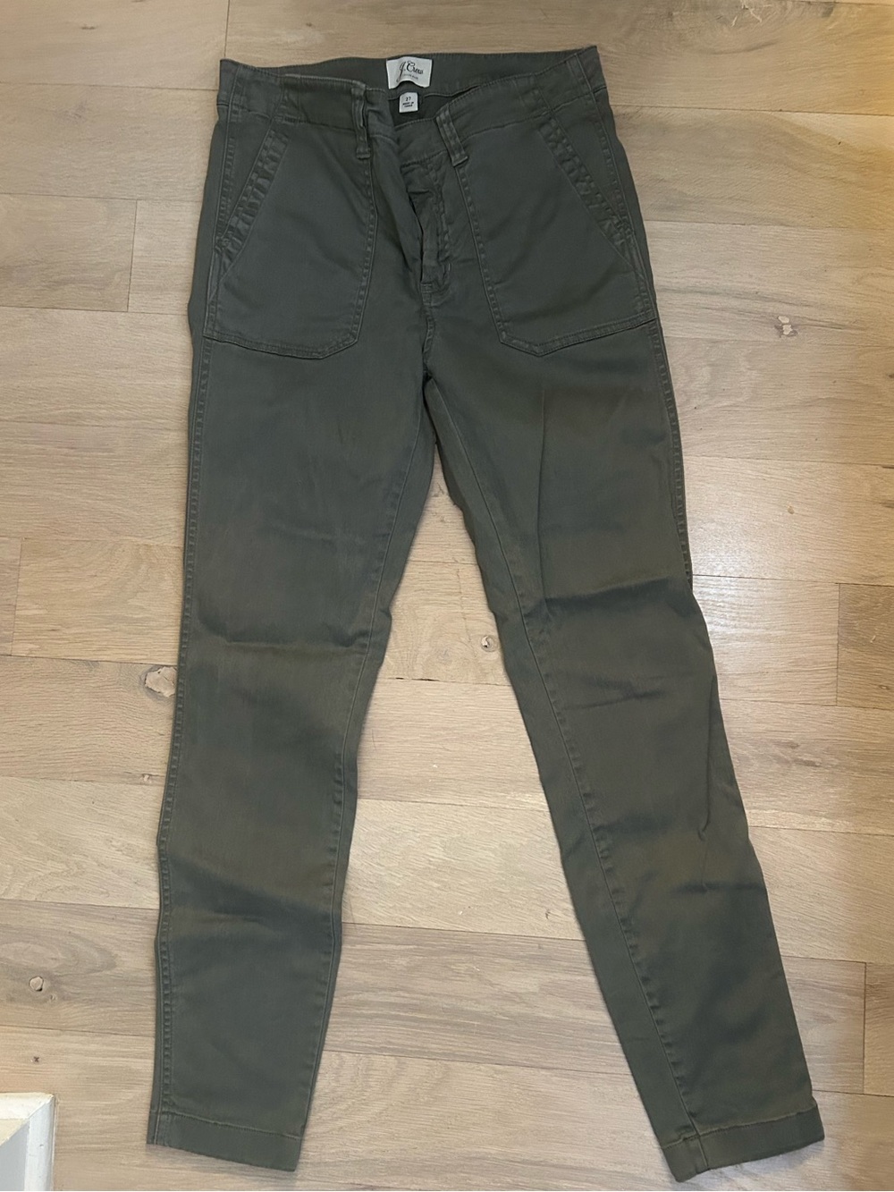 J. Crew Olive Utility Pants